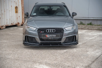Audi RS3 8V 2015-2016 Racing Frontsplitter Durability & Add-On Splitters Sportback Maxton Design